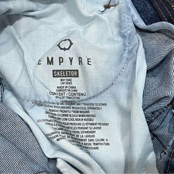 Empyre Skeletor Distressed Jeans, 28 - Picture 9 of 10